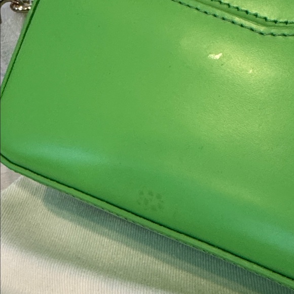 Sandro Bag Totemo Green Leather Shoulder Bag Set - Picture 16 of 17